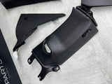 22-25 BMW G87 M2 G42 M240I 230I M SPORT BLACK ANTHRACITE ABC PILLARS TRIMS SET