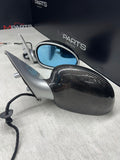 01-06 BMW E46 M3 Side View Door Mirrors Pair Carbon Fiber / Titanium Silver