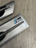 98-02 BMW Z3 M Z3M Fender Hood Vent Grilles Grilles Pair OEM Silver