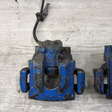 01-06 E46 M3 Rear Brake Calipers Left Right Pair Set Original *BLUE*