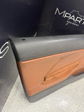 01-06 BMW E46 M3 FRONT LEFT DRIVER SIDE DOOR PANEL CARD CINNAMON OEM