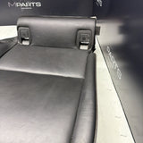 08-13 BMW E92 M3 Coupe Right Passenger Rear Seat Bottom Bench Pad Black Leather