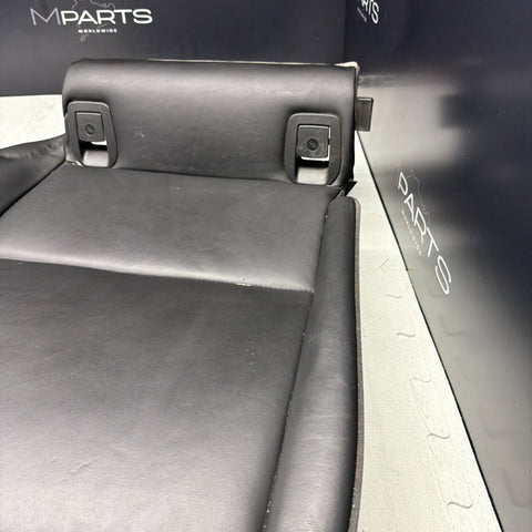 08-13 BMW E92 M3 Coupe Right Passenger Rear Seat Bottom Bench Pad Black Leather