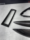 06-07 OEM BMW E63 E64 M6 Front Rear Door Dash Center Console Carbon Trim *Notes*