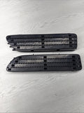 01-06 BMW E46 M3 Left Right Fender Vent Grilles Grills Trims Gloss Black