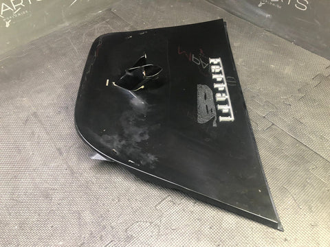 Rear Trunk Bonnet Cover Shield Panel Black 19-23 Ferrari F8 Tributo