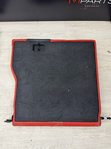 BMW F82 M4 Coupe 15-20 Left Rear Sakhir Orange Leather Back Rest Backrest Seat