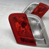03-06 BMW E46 325 330 M3 Trunk Mounted Inner Tail Lights Pre Lci