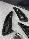 OEM Porsche 718 Cayman 982 GT4RS Weissach Carbon Air Intake Trims Set 982853990
