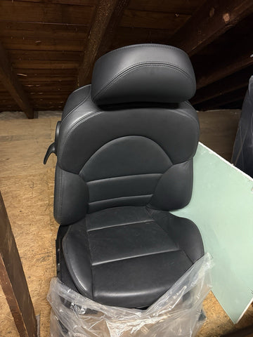 BMW E46 M3 01-06 Napa Black Coupe Front & Rear Seats Powered Heated 40k Miles