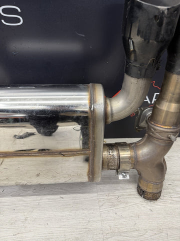 BMW F80 F82 F83 M3 M4 15-20 AWE Switchback Exhaust Muffler Diamond Black