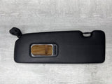 01-06 BMW E46 M3 Convertible Left Driver Sunvisor Sun Visor Black