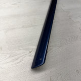 BMW 01-06 E46 M3 FRONT RIGHT DOOR TRIM MOLDING TOPAZ BLUE 8208670