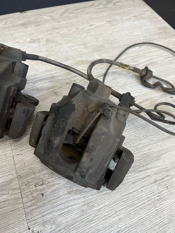 94-02 BMW E36 M3 REAR BRAKE CALIPERS + STAINLESS STEEL LINES
