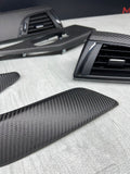 BMW 2 Series M2 F87 F22 Carbon Dashboard Console Decorative Trim Set 8073752