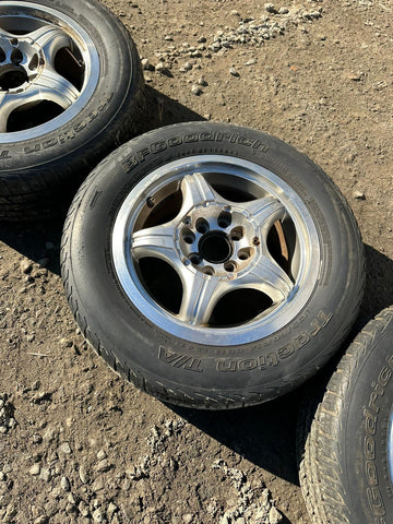 14” BMW E30 318 325 Wheels Rims 14x6 Square Setup