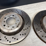 Genuine BMW Z4 M E46 E85 E86 Front Brake Discs Ventilated Pair 2282445 2282446