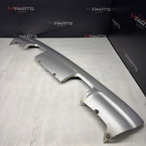 01-06 BMW E46 M3 Rear Bumper Lower Lip Diffuser Trim Panel OEM Titan Silver