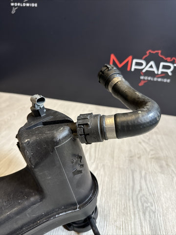 01-06 BMW E46 M3 Coolant Reservoir Bottle Tank + Sensor + Hose OEM 2283344