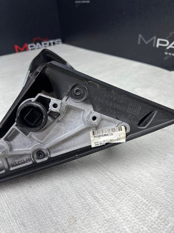 08-13 BMW E92 E93 M3 Left Right Fold Mirrors Matte Black / Silverstone *Notes*