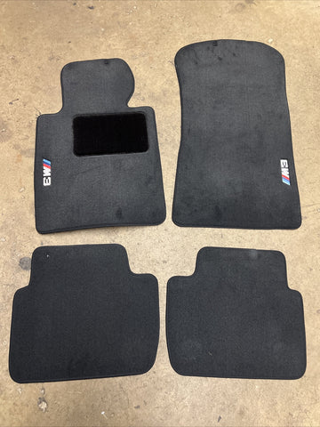NEW Genuine 01-06 BMW E46 M3 Coupe Carpets Floor Mats Black Front & Rear