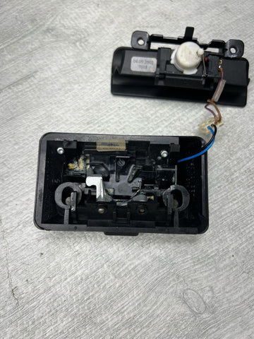 01-06 BMW E46 325 330 M3 Convertible Black Glovebox Glove Box Lock Switch OEM