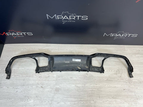 BMW 20-25 F91 F92 F93 M8 Rear Bumper Lower Diffuser Valance Trim OEM