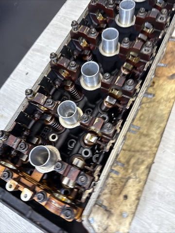 01-06 BMW E46 M3 S54 Motor Engine Cylinder Head Complete No Cams