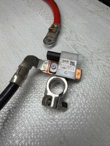 04-10 BMW E63 E64 645 650 M6 Positive / Negative Battery Terminal Cable Wire OEM