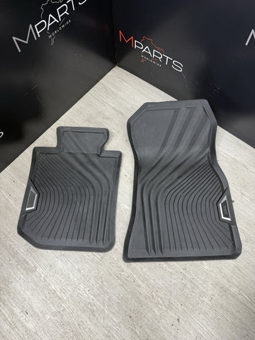 OEM BMW All Weather Floor Mats 19-26 G26 G80 G82 G83 M3 M4 51475A43444/5A26849