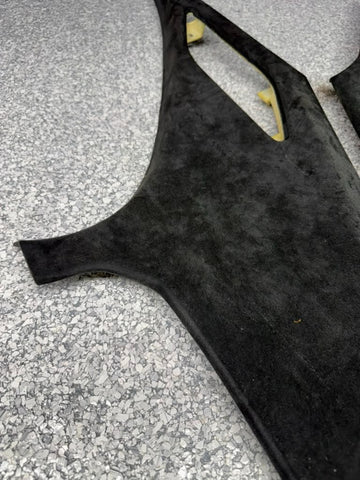 00-03 BMW E39 M5 Rear C-Pillar Column Alcantara / Suede C Pillar Trim Covers