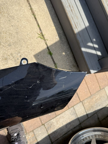 20-25 PORSCHE TAYCAN 9J1 FRONT LEFT DRIVER FENDER PANEL W/ POWER CHARGE DOOR