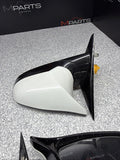 15-18 OEM BMW F80 M3 Front Left Right Mirror Assembly Heated Alpine White
