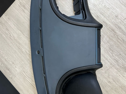 98-02 BMW Z3M Front Dash Dashboard Instrument Panel Cover Leather Estoril Blue