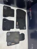 Used Genuine 01-06 BMW E46 M3 Convertible Carpets Floor Mats Black Front & Rear