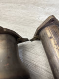 2001-2006 BMW E46 M3 OEM Exhaust Section 1 18107832909 *Separated Bracket*