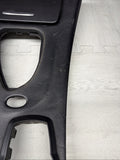 08-13 BMW E90 E92 M3 OEM  Front Center Console Cover Leather DCT *Scratches*