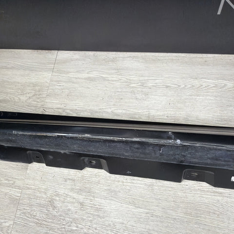 12-17 OEM BMW F10 M5 Left Driver Side Skirt Rocker Panel Black