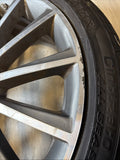 19" AMG PACKAGE OEM FRONT RIM WHEEL 19x7.5 85374A 2054011300 *Repaired Crack