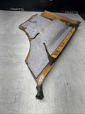 92-99 BMW E36 325 328 M3 Coupe Rear Left Interior Door Card Panel Dove Grey Gray