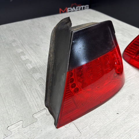 BMW 01-06 E46 325 330 M3 Coupe Outer Tinted LED Tail Lights