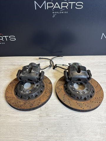 01-06 E46 M3 Competition ZCP Front Brakes Calipers Set Original