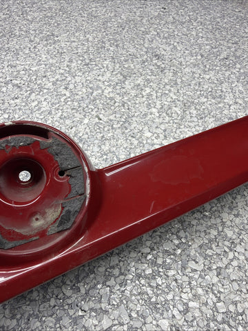 01-06 BMW E46 M3 Convertible Trunk Lid Grip Key Deck Handle Imola Red *Crack*