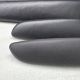 01-06 BMW E46 M3 Convertible Door Upper Arm Rest Armrest Pads Black