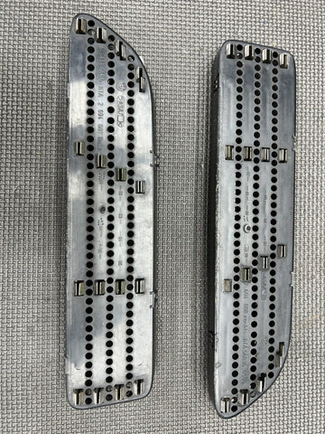 01-06 BMW E46 M3 OEM Left Right Fender Vent Grilles Grills Trim *No Badges*