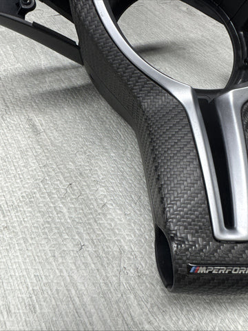 GENUINE BMW STEERING WHEEL TRIM COVER F87 F80 F82 F83 M3 M4 DCT M Performance