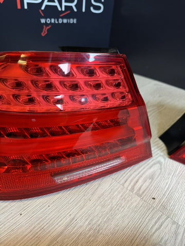 OEM 11-13 BMW E92 M3 Coupe LCI Tail Lights Trunk Lights Set Complete