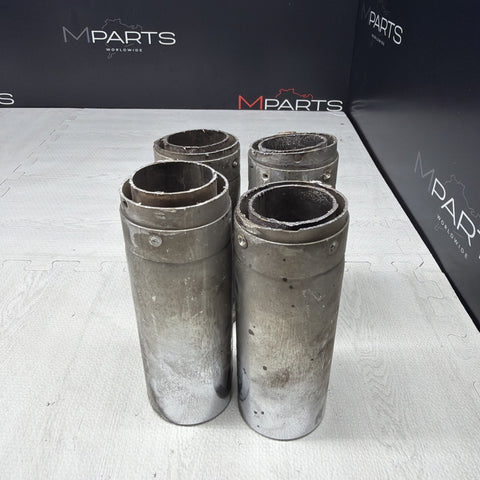 08-13 OEM BMW E92 E93 M3 S65 Rear Exhaust Quad Muffler Tips (4)