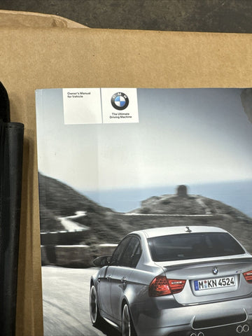 OEM BMW 08-11 E90 M3 SEDAN OWNERS MANUAL BOOK BOOKS BOOKLETS POUCH