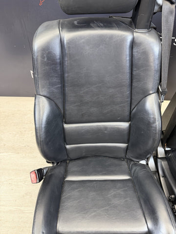 01-06 BMW E46 M3 Convertible Interior Front Heated Seats Black *Notes*
